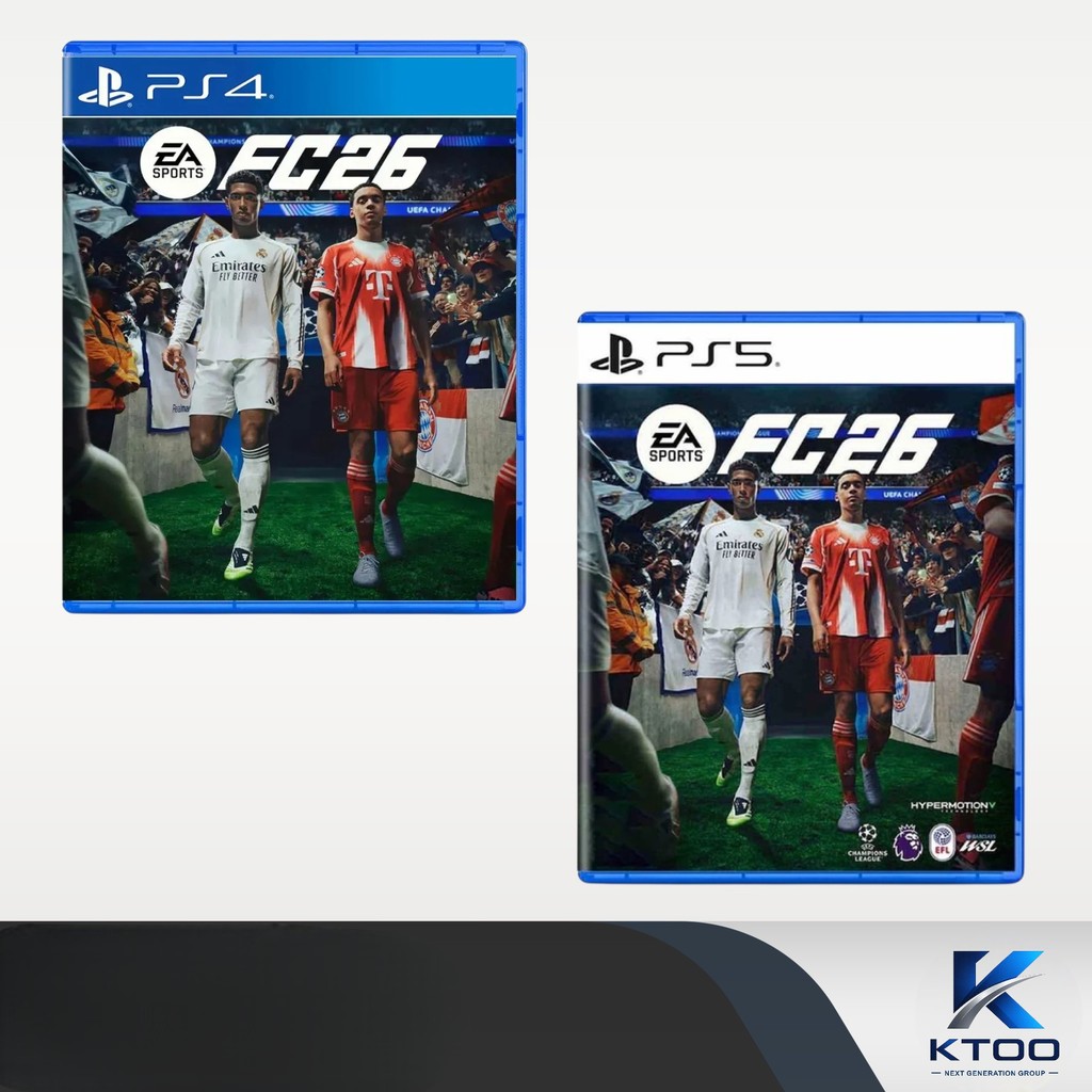 แผ่นเกมส์ : FC 26 EA SPORTS FC 26 (PS4 / PS5) ASIA/EN/US (มือ1/มือ2) สินค้าพร้อมจัดส่ง