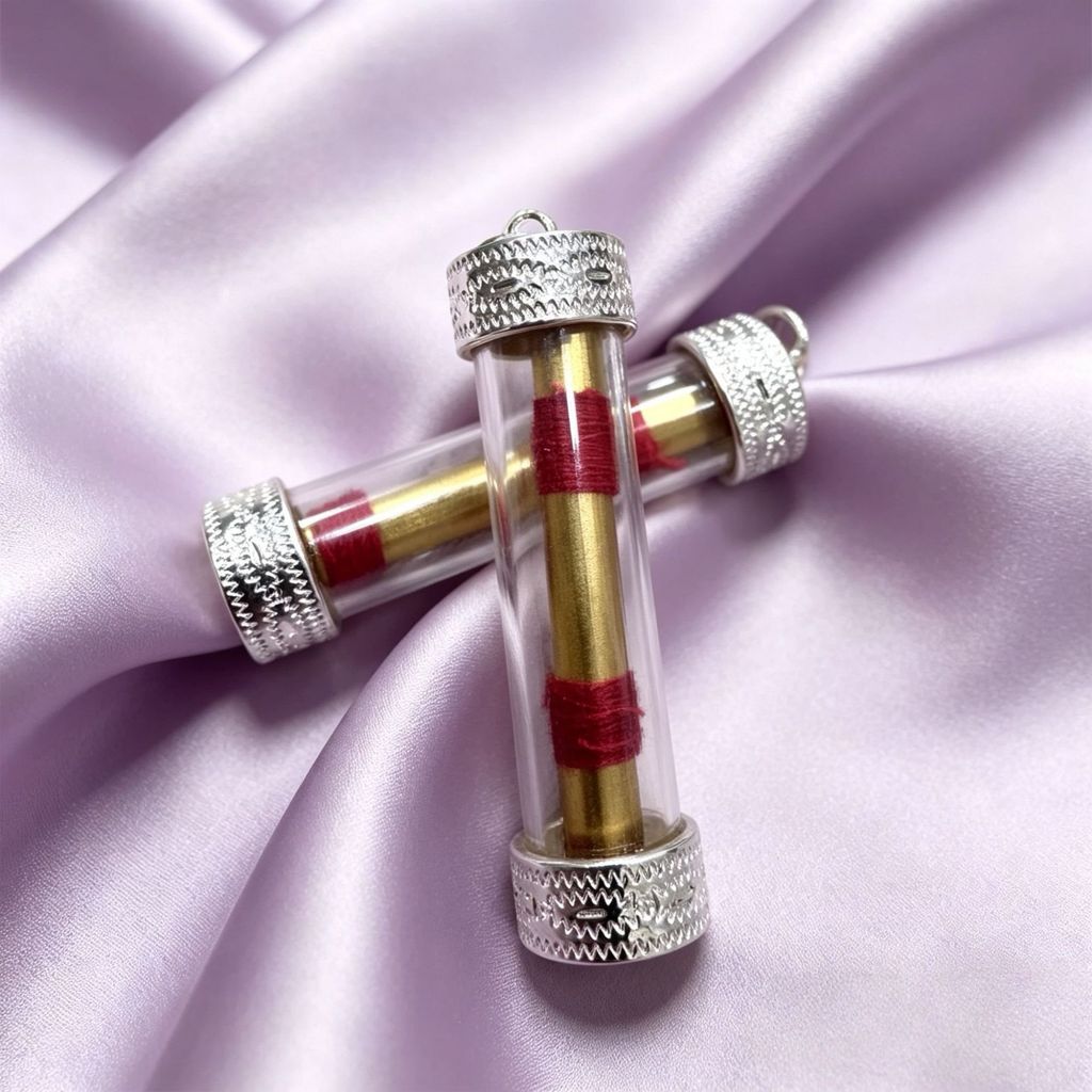 T Thailand Amulet จี้ Touch Bottom Rebound Tube ผู้ชายผู้หญิง 6.8ALD