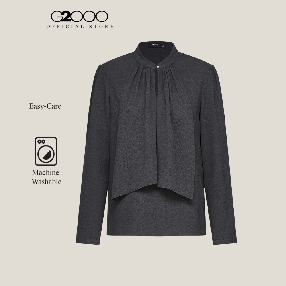 G2000 เสื้อเบลาส์สำหรับผู้หญิง ทรง Regular Fit รุ่น 5624108198 BLACK