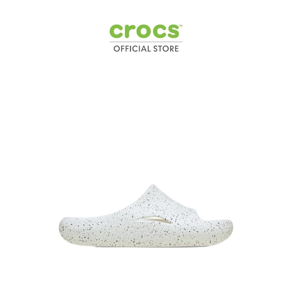 CROCS รองเท้าแตะผู้ใหญ่ MELLOW RECOVERY SPECKLE SLIDE รุ่น 211601-100 - WHITE