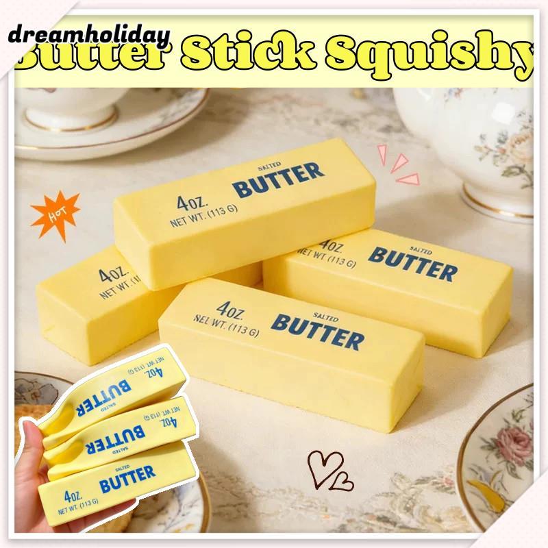 🧈Butter Cheese Squishy Stick Creative Squeeze ของเล่นผ่อนคลายเดสก์ท็อปตกแต่งของเล่นของขวัญ
