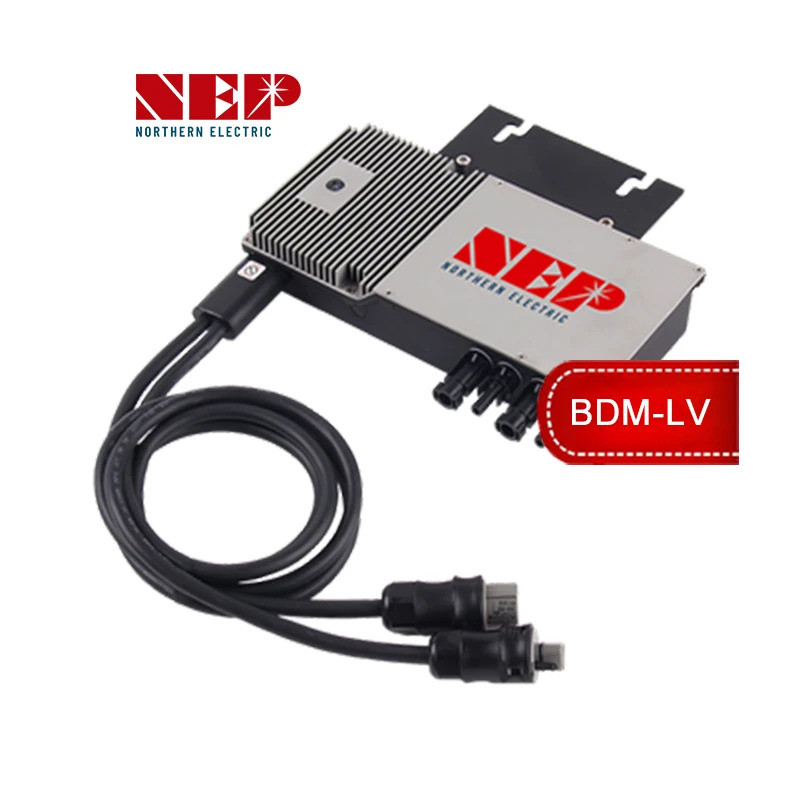 ในสต็อก NEP Hotssell ได้รับการอนุมัติ PV Energy Microiner เฟสเดียว BDM-2000 2000W บนตาราง MPPT IP67