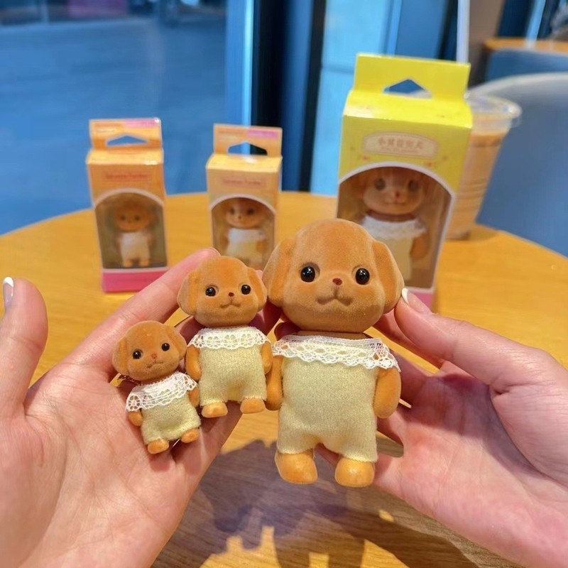 Poodle Influencer Same Style Small Nose Ga ขายร้อน, ตุ๊กตาของเล่นตุ๊กตา Senbel Mini Poodle [คลังสินค