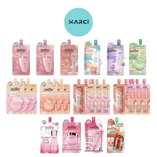 [แบบซอง] Mille BB Cream/Snail Primer/กันแดด/Cushion/Duo Primer/Mille Blur Lasting/Green Base/น้ำตบ/เจลครีม/เจลโฟม