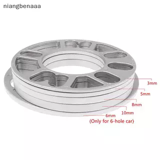 (niangbenaaa) 3/5/6/8/10 มม.อลูมิเนียมล้อรถ Spacer Adaptor Shims แผ่นรถอุปกรณ์เสริมใหม่