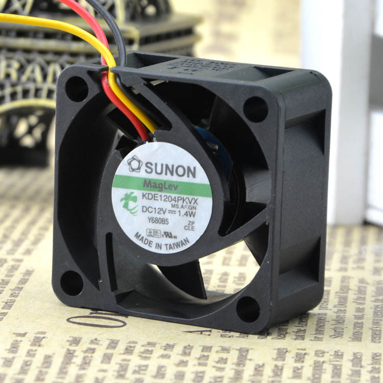 ของแท้ Taijun TAJUN 4 ซม. 4020 Maglev พัดลมเงียบ 1.4W KDE1204PKVX