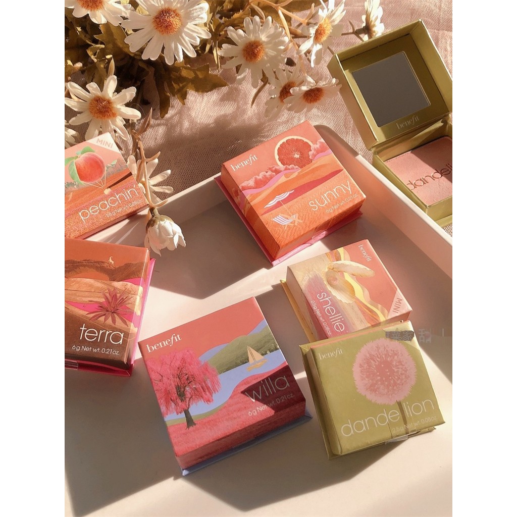 Benefit Benefit Benefit California Sunshine/Dandelion/Golden Rush Age/Hoola Blush Loose Powder Repai
