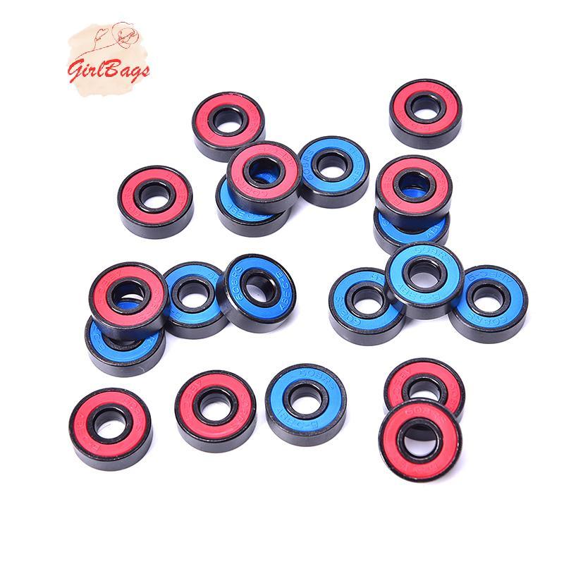 [Setad] 10 ชิ้น/เซ็ต 608 2RS Bearing Deep Groove Steel Sealed Ball Bearings 608RS 608-2RS [ใหม่]