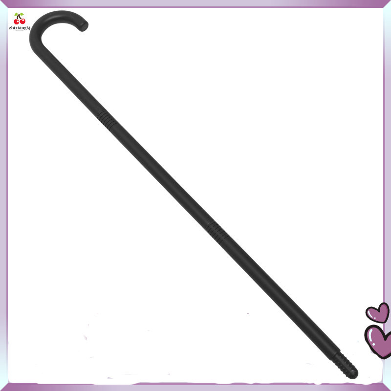 ไม้เท้าฮาโลวีนเครื่องแต่งกาย Cane Prop คอสเพลย์ Props ไม้เท้าพลาสติกเด็ก Crutch