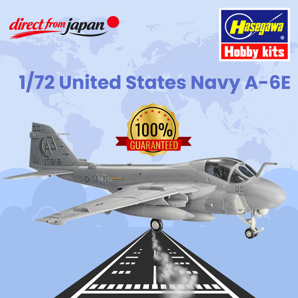 Hasegawa 1/72 A-6E Intruder Plastic Model Kit