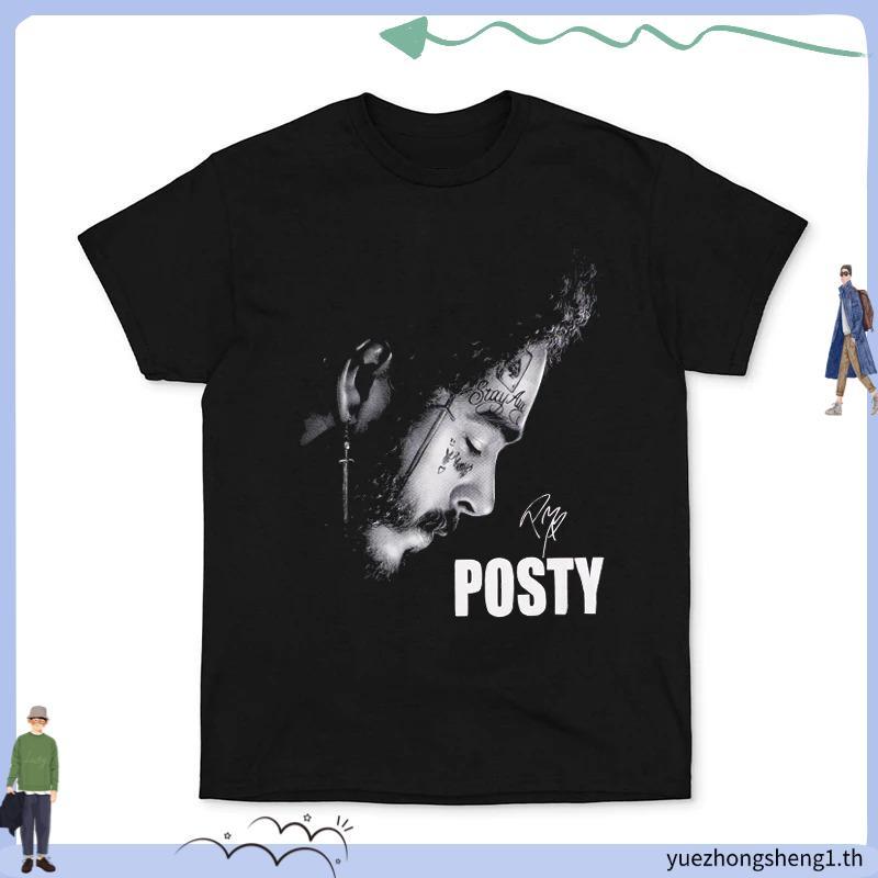 เสื้อ Post Malone TDM 1805 (ป้าย Rock Yeah)
