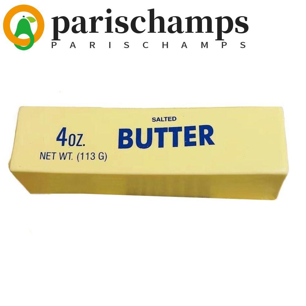 PARISCHAMPS Butter Stick ของเล่นบีบ, Anti Stress Sensory Squeeze Butter Bar, ตลกผ่อนคลายของขวัญยืดหยุ่น Release มือบีบ Fidget ของเล่นสําหรับ