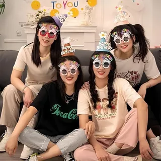 ส่งทุกวัน หมวกปาร์ตี้วันเกิด DIY ดอกไม้ สุดน่ารัก วัสดุเฟลท์ปลอดภัย ใส่สบาย เหมาะกับเด็กทุกวัย