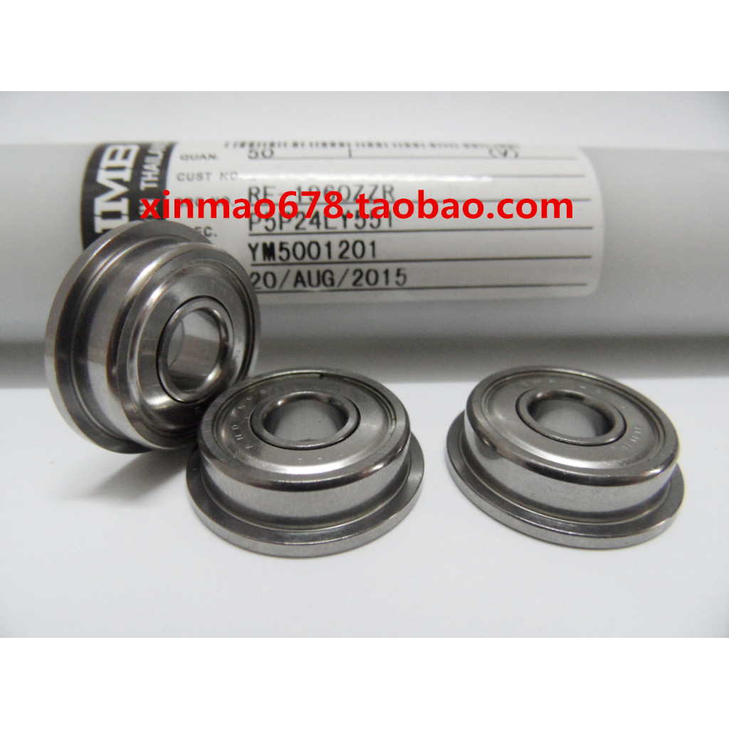 Real Shot NMB นําเข้าแบริ่งหน้าแปลน RF-1970ZZ 7 * 19 * 6 มม.F607ZZ Goblet Bearing