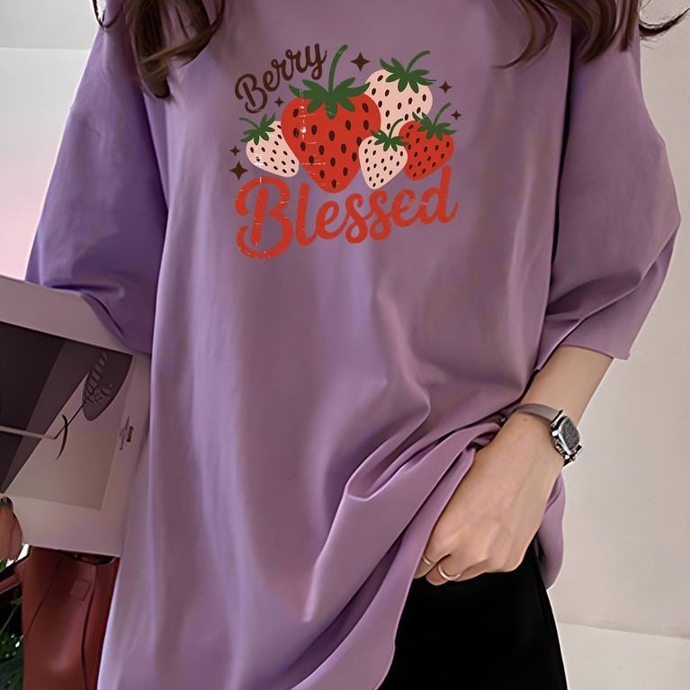 2G9820 T เสื้อผู้หญิงเสื้อผ้า TShirt เสื้อ T เสื้อ Plus ขนาด TShirt ผู้หญิงรอบคอ Int