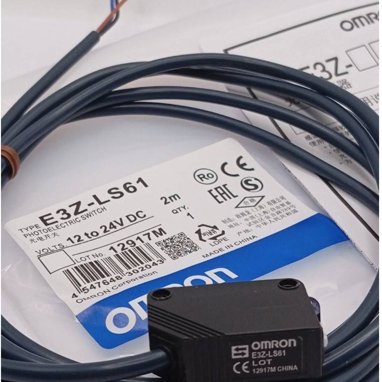 E3Z-LS61  Photoelectric Switch รุ่น E3Z-LS61.เเท้ พร้อมจัดส่ง จากกทม