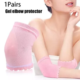 Yiwuyuanvb] 1 คู่ข้อศอก Joint Arm Sleeve Gel Moisturizing Cover Breathable ผิวแห้ง Moisturizing Elastic Elbow Protector สําหรับ SPA Home ใหม่