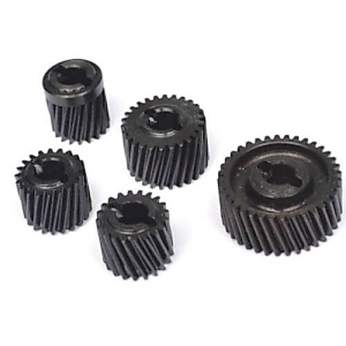 ชุดเกียร์ BR955016 :  Boom Racing Heavy Duty Steel Helical Pineapple Transmission Gear Set (5pcs) fo