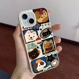 💖Snap&Co💖เคสลายอาร์ตมินิมอลเกาหลี สำหรับ iPhone 17Pro 16Pro 15Pro 14Pro 13Pro 12 11 XR Xs 8Plus 14/15PLUS 12PROMAX