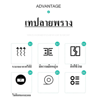 ผ้าลายพราง เทปลายพราง กว้าง 5 ซม. ยาว 4.5 เมตร อเนกประสงค์ ระบายอากาศได้ดี ไม่ติดขน OmStore9