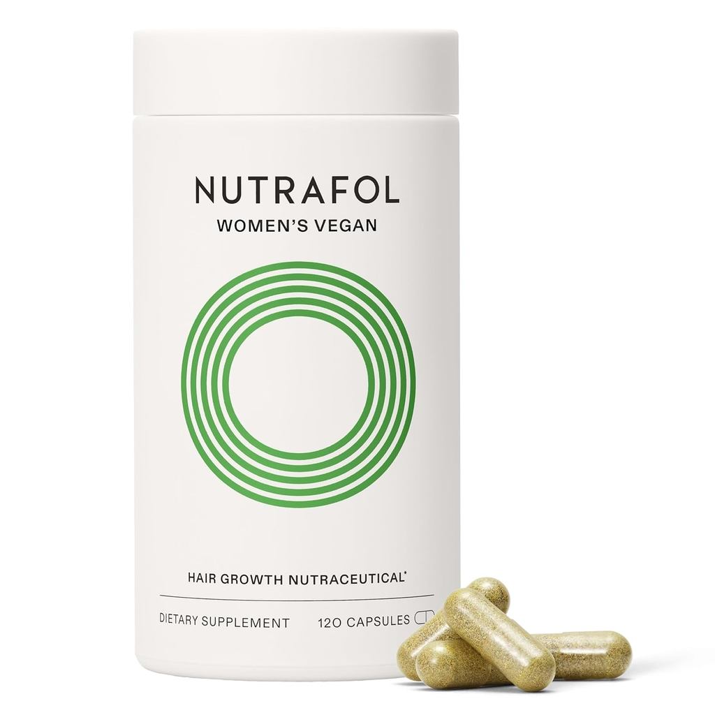 NutrafolWomensHairGrowths,forWomen18-44YearsOld,ClinicallyTestedforVisiblyThicker,StrongerHair,100%V