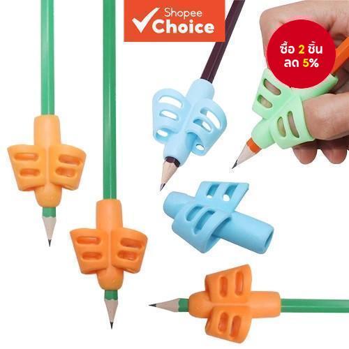 ชุดอะแดปเตอร์การเขียน 3 ชิ้น - Ergonomic Finger Holder Pencil Grip Trainer สําหรับเด็กที่มีออทิสติก, ลายมือ