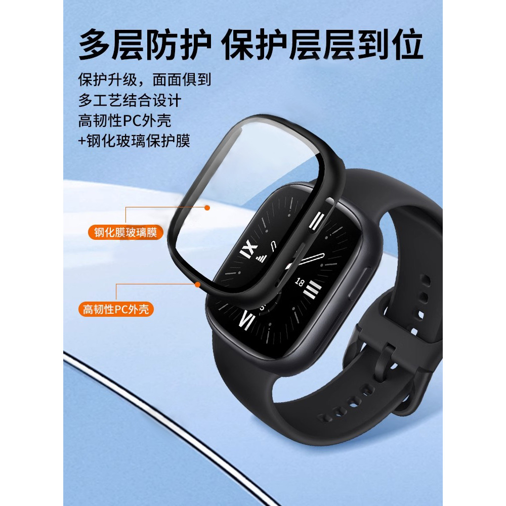 เหมาะสําหรับ Honor Watch swatch4pro เคสป้องกัน Honor Watch 4 ฟิล์มป้องกัน g3 รวมทุกอย่างเคส gs3i กัน