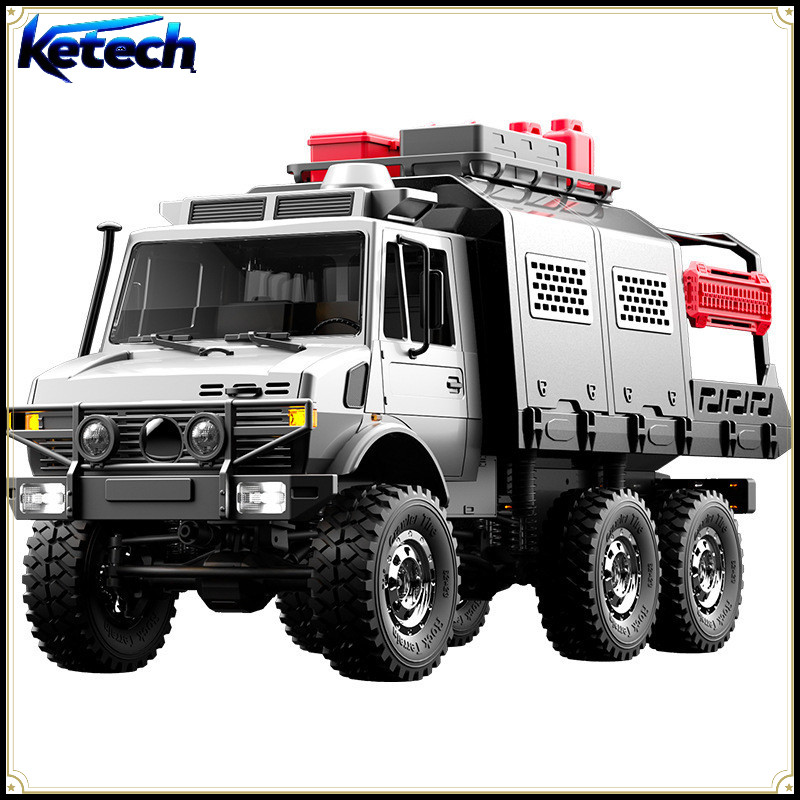 JJRC C8823 C 1:18 Scale 6WD Unimog RC Car, 2.4G All-Terrain Off-Road Climbing รุ่นของเล่นของขวัญ