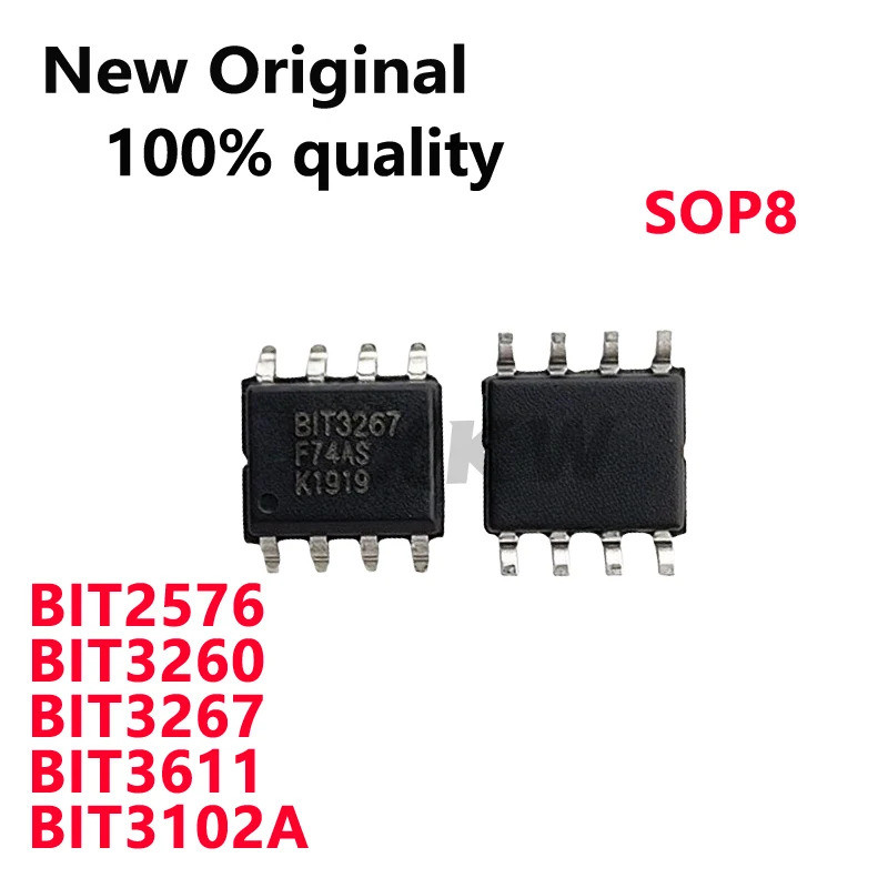 5/PCS ใหม่ Original BIT3260 BIT3267 BIT3611 BIT2576 BIT3102A SOP8 LCD power management ชิปในสต็อกไดรฟ์ IC
