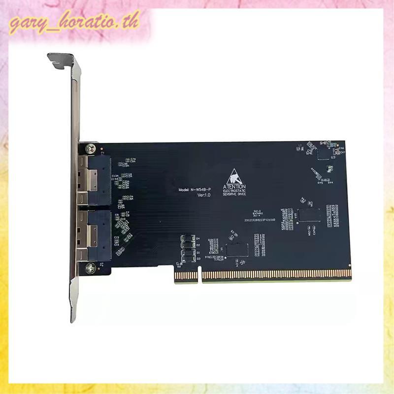 [THG1]PCIE X16 ถึง 2-Port SFF-8654 8i X8 กราฟิกการ์ดภายนอก EGPU การ์ดอะแดปเตอร์สําหรับ GPU Graphics 