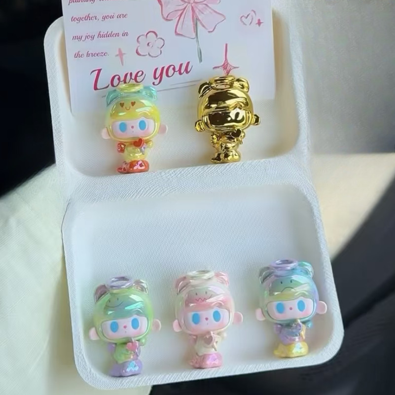 [ของแท้] TUBEAR About Love Series ถั่วน่ารักยืนยัน MINI รูปตุ๊กตาเครื่องประดับของขวัญ