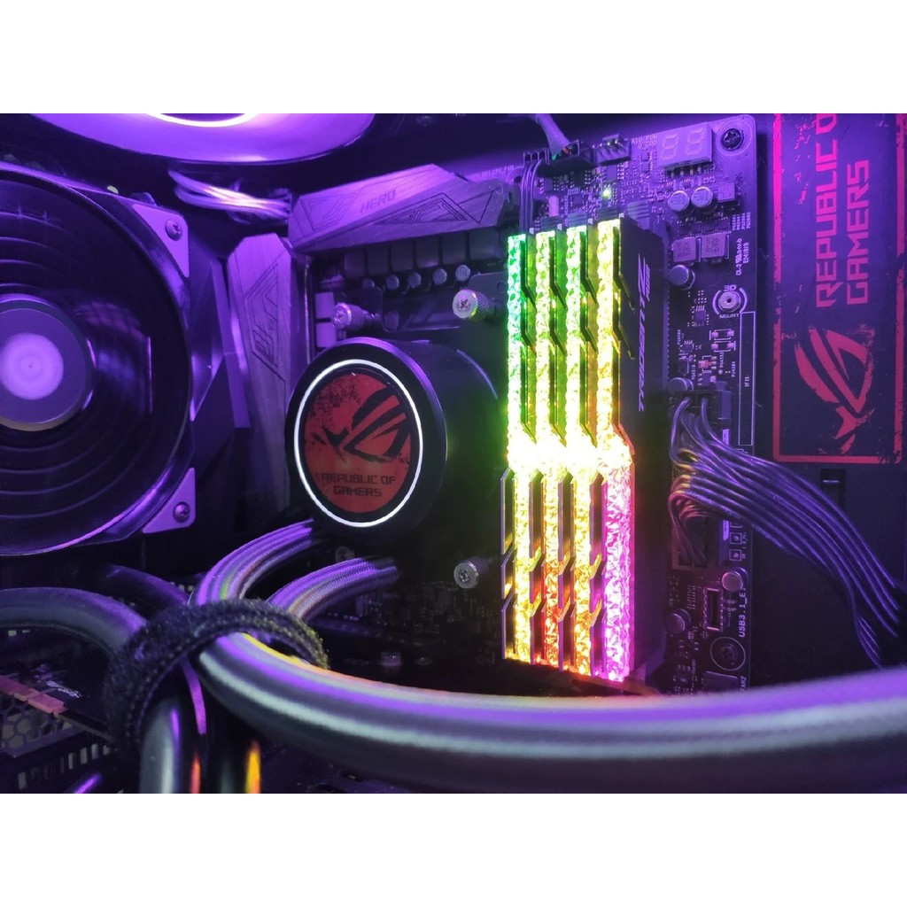 Trending โมดูล RAM หน่วยความจําสําหรับ GSkill Trident Z Neo RGB อัพเกรด Royal Series เสริมการส่งผ่าน