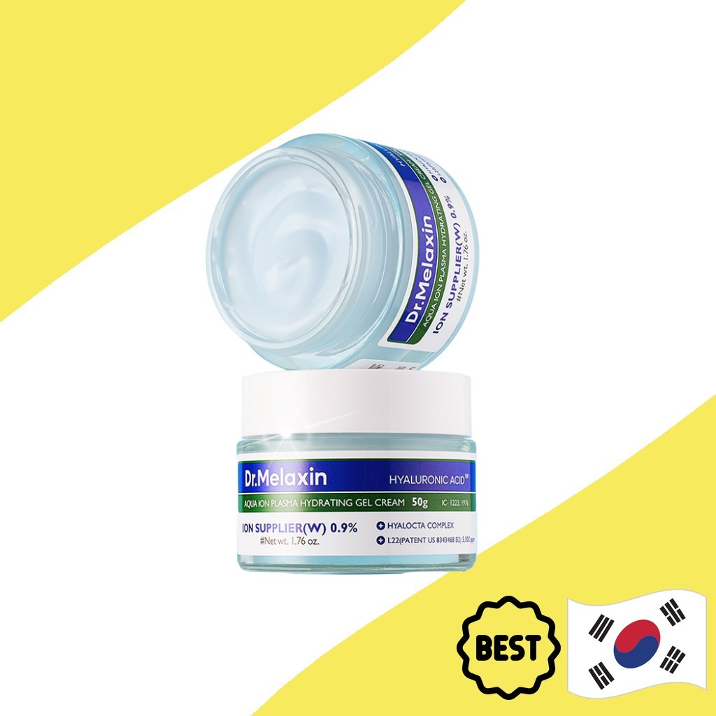 [dr.melaxin] Aqua Ion Plasma Hydrating Gel Cream, 50g, 1pc / Korean Gel Cream / Moisture Lock ไอเทมท