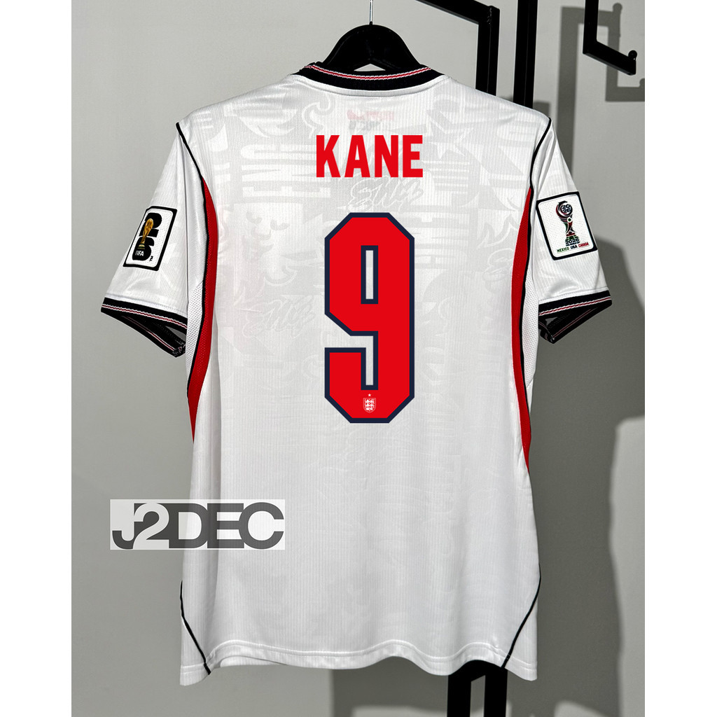 ใหม่!! เสื้อฟุตบอลโลกทีม 	สิงโตคำราม [ 3A ] เกรดแฟนบอล Home เหย้า ปี 2026 ฟลูออฟชั่น-WC ชื่อเบอร์นักเตะครบทุกคน