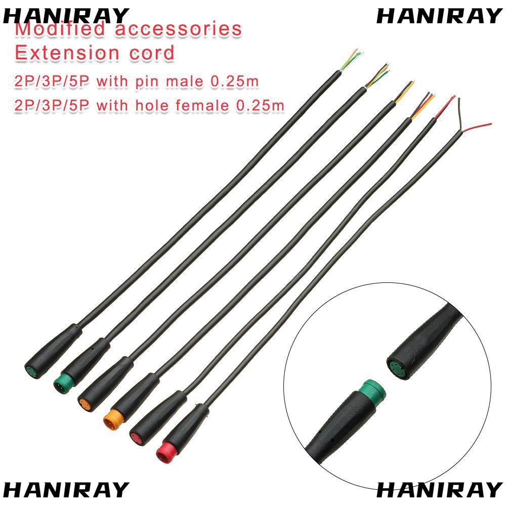 HANIRY ฐานเชื่อมต่อ 6 รูปแบบ EBike อุปกรณ์เสริมสําหรับ EBike Bafang Display Pin