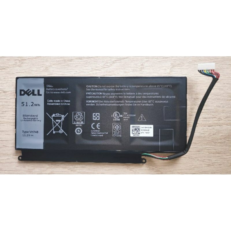✨ แบตเตอรี่โน๊ตบุ๊ค Dell VH748 For Vostro 5460 5470 5560 14 5480 Inspiron 14 5439 V5460D-1308 V5460D