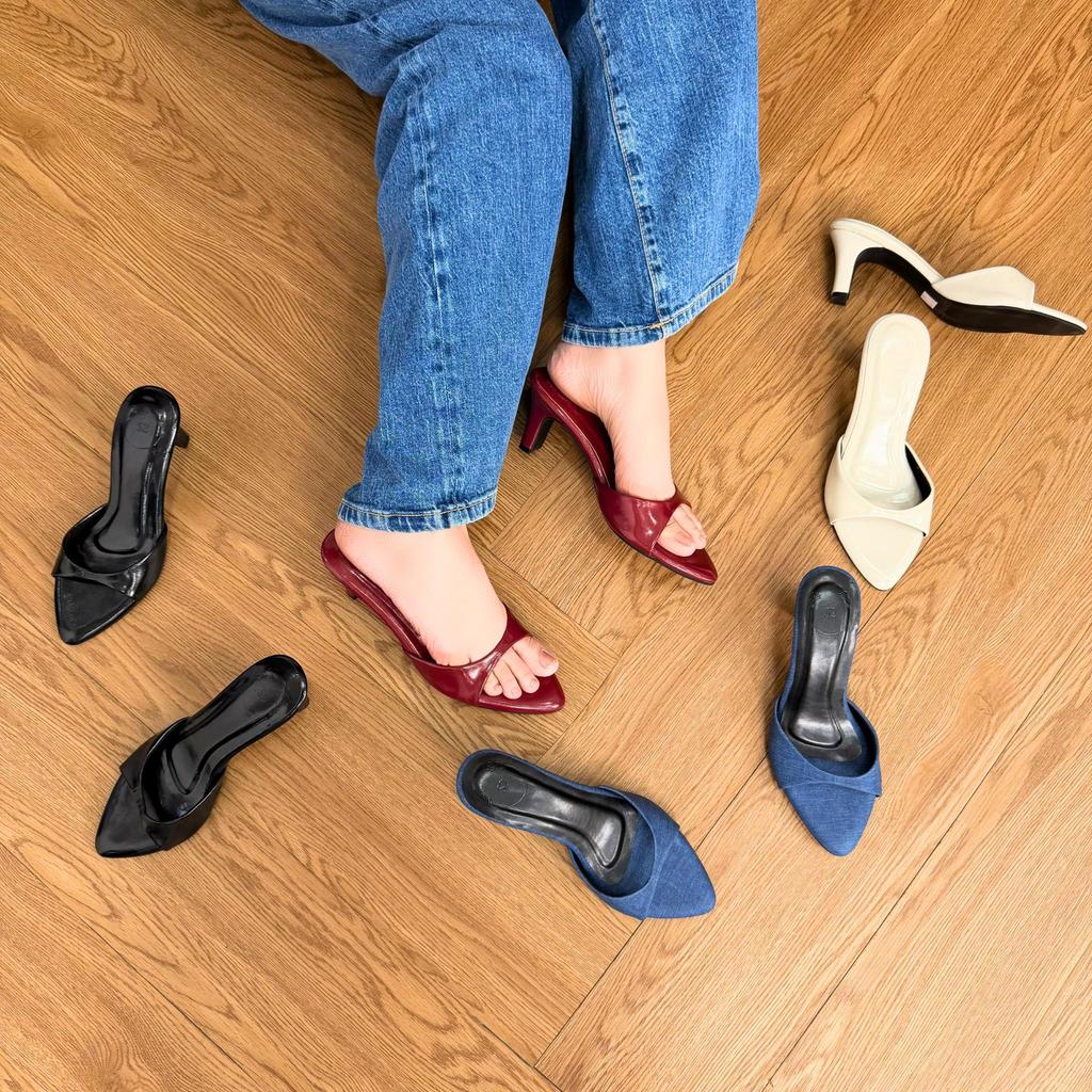 S2 Shoes - Sherly Heels for Women with 5CM Heels, Super Elegant & Soft
