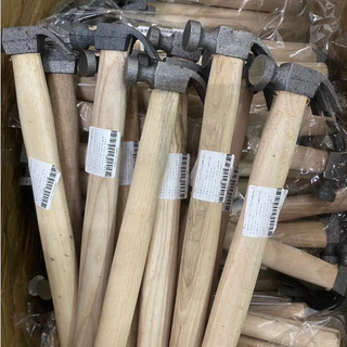 (ยกโหล)L-1098 ค้อนด้ามไม้ ค้อนหงอน หัว เหล็ก ตะปู ตอก แข็งแรง ขนาด 29 ซม.สองค้อน พร้อมส่ง