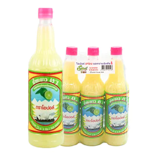 น้ำมะนาวโอปอล์ 45% ขนาด 750 มล. x 3 ขวด เปรี้ยวหอมคงที่ ยำส้มตำรสไม่เพี้ยน ไม่ต้องคั้นจนมือลอก โปโลแมน POLOMAN
