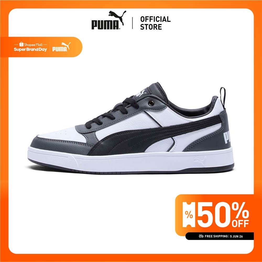 PUMA BASICS - รองเท้าผ้าใบ PUMA Dribble สีขาว - 40032604