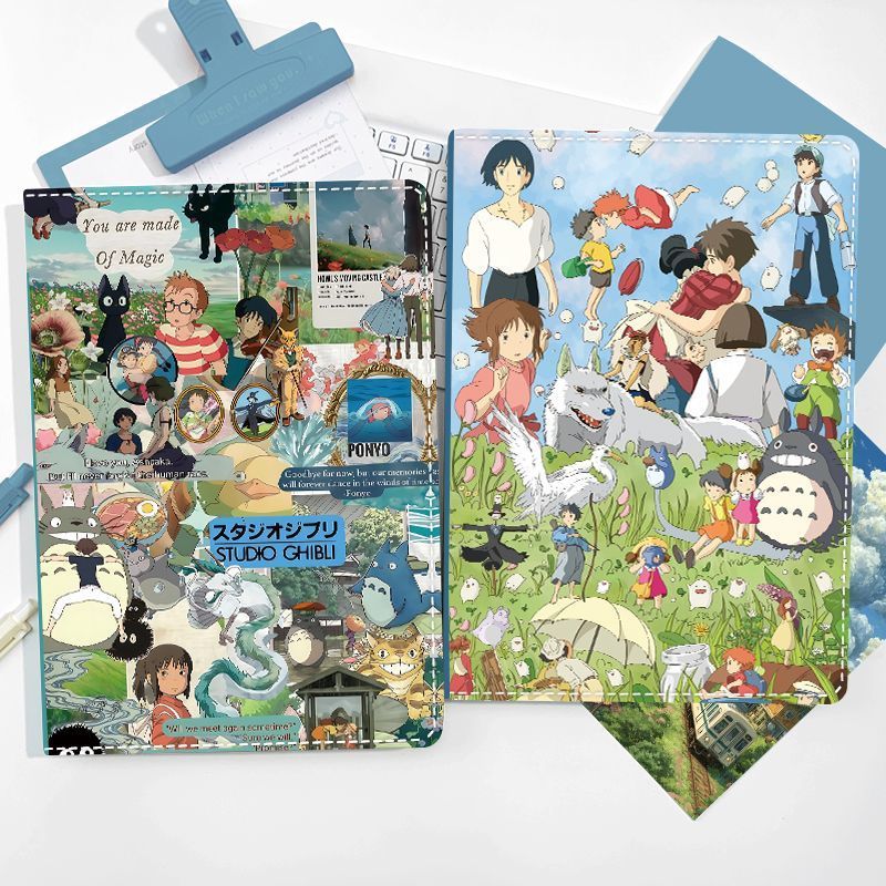 Hayao Miyazaki Family Portrait Series สมุดบันทึกหนังไดอารี่น่ารักมูลค่าสูงหน้าสีคู่มือนักเรียน Notepad Miyazaki Family Series สมุดบันทึกหนัง20260601