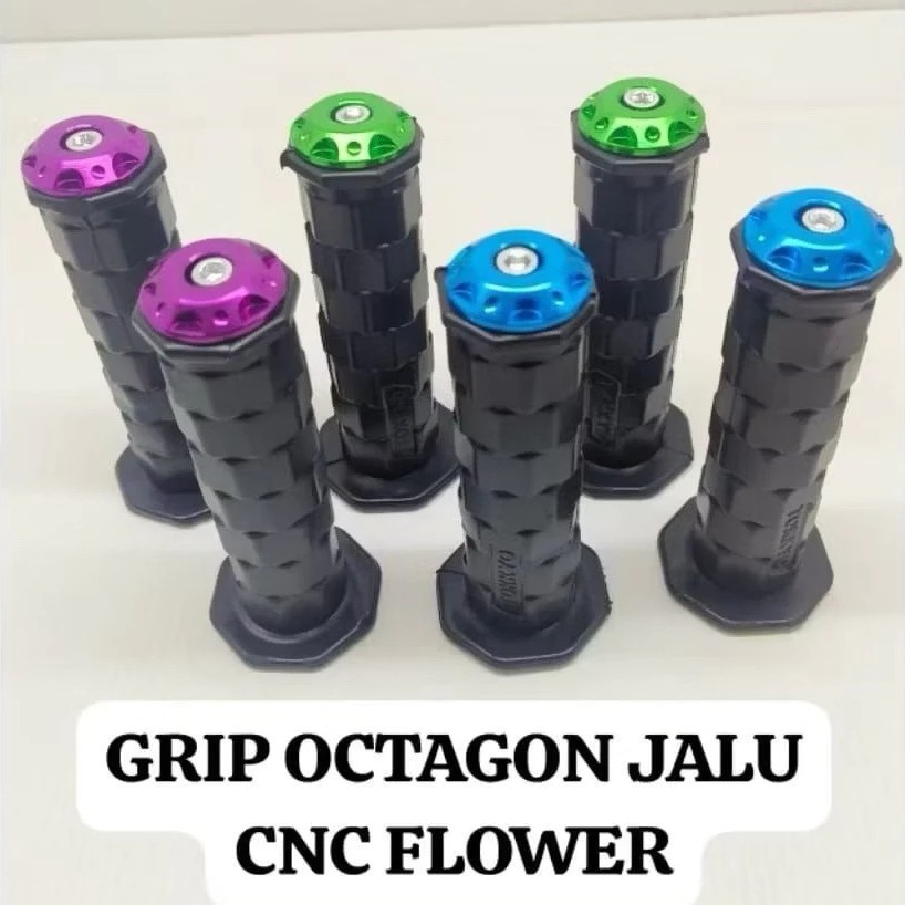 ปลอกแฮนด์ Dytona Octagon Plus Flower Dot รุ่นแฮนด์ Jalu