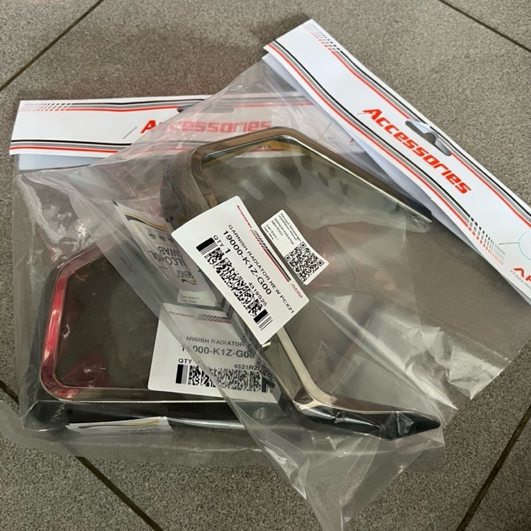 ใหม่ PCX21 RADIATOR GARNISH 19000K1ZG00 ORIGINAL AM