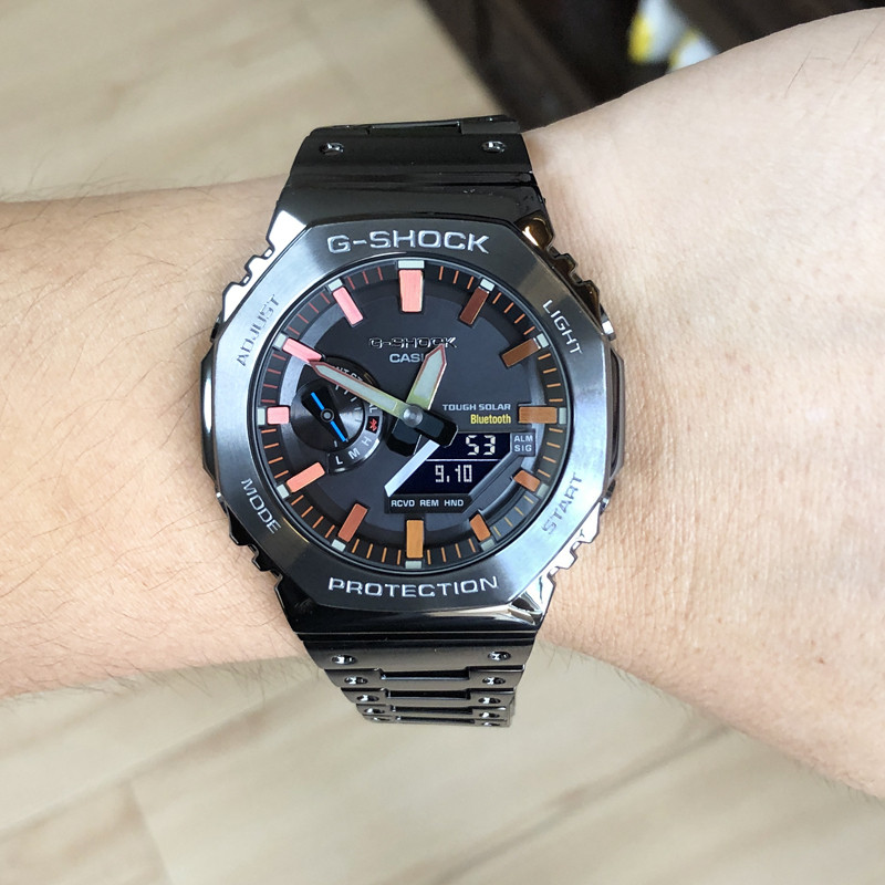Casio GM-B2100BPC-1A/AD/D/BD/GD/9A/PC/GBM Solar Bluetooth นาฬิกาผู้ชาย