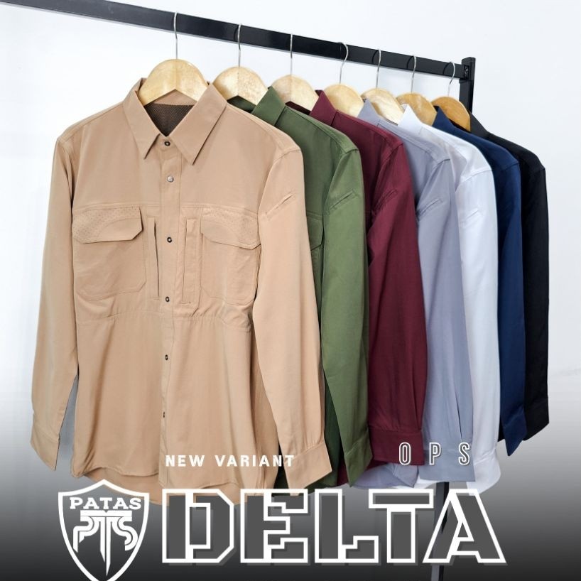 KEMEJA PATAS - DELTA OPS LONG TACTICAL SHIRT