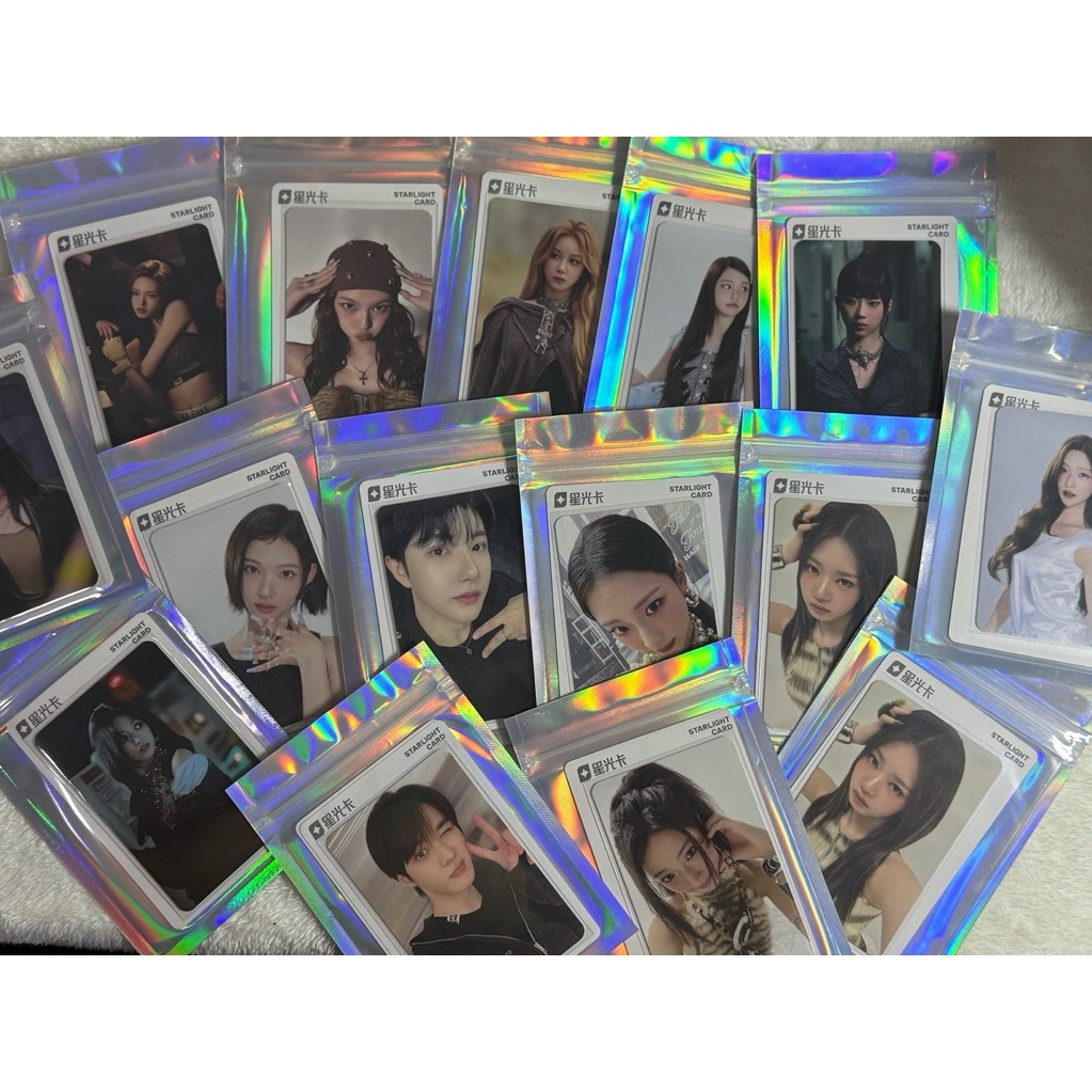 {พร้อมส่ง} การ์ดแท้ aespa/babymonster/h2h 100%