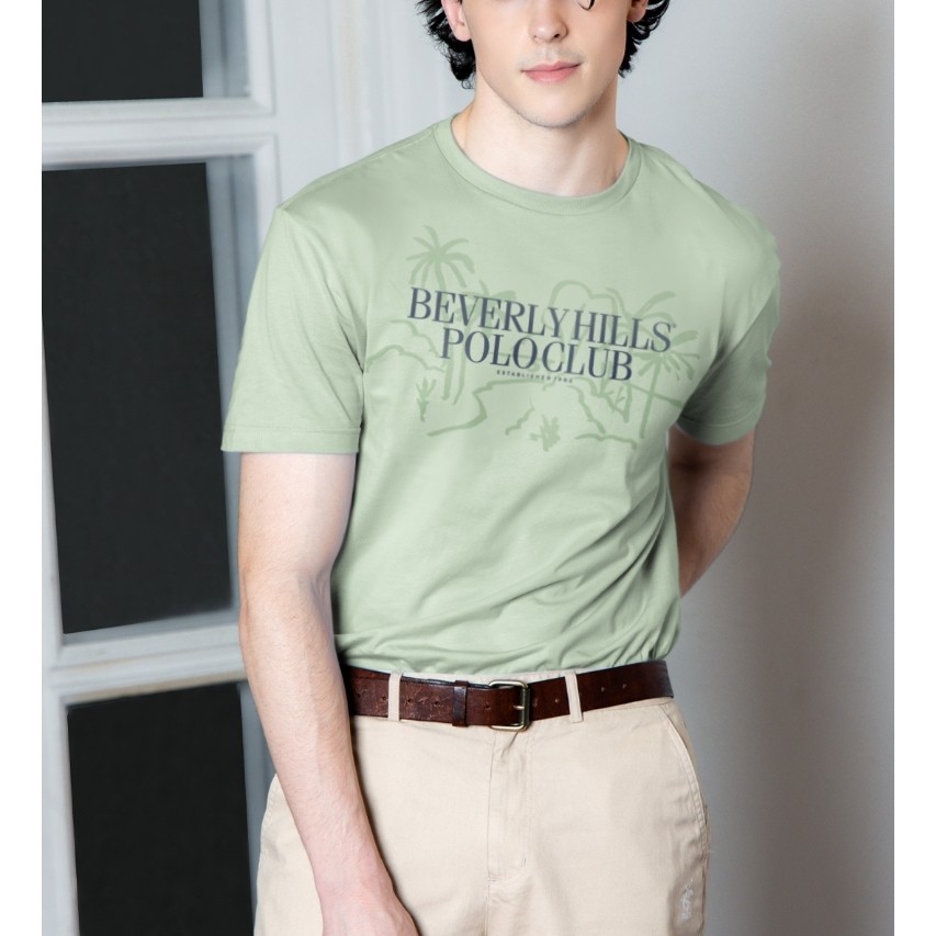 BEVERLY HILLS POLO CLUB  เสื้อยืดคอกลมแขนสั้น รุ่น BNSR495
