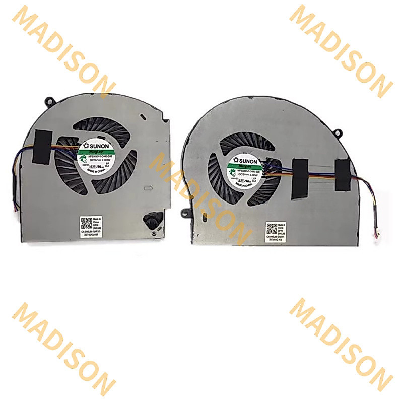 GPU พัดลมระบายความร้อนสําหรับ Dell Alienware 17 R4 R5 p31e p31e002 p31e001 MG75090V1-C060-S9A MG7509