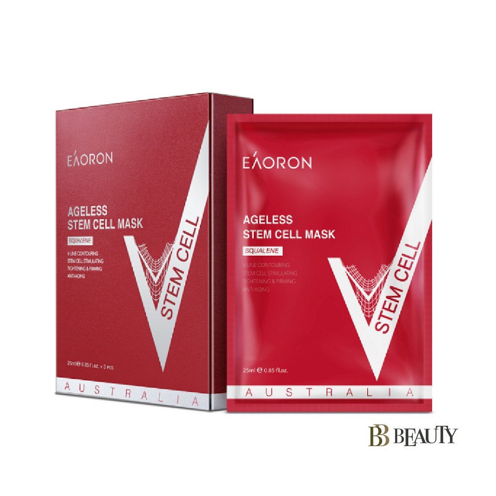 Eaoron Ageless Stem Cell Facial Mask 5 ชิ้น X6MQ