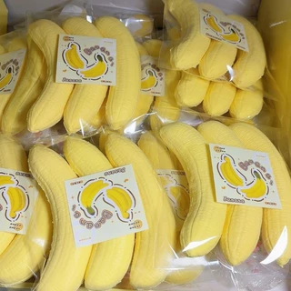 จําลองกล้วย Squishy Bar Soft Fidget ของเล่นเหนียวบีบความเครียดบรรเทาของเล่นเด็กของขวัญวันเกิด
